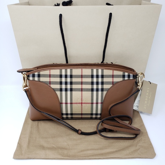 Burberry Handbags - 100% Auth Burberry Clutch and Crossbody Bag NWT